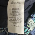 Aerie Floral Crochet Lace Ruffle Skort Cotton Elastic Batik Blue Aqua NWT - XS Photo 7