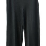 J McLaughlin Womens Stretch Knit Wide Leg Pants Size 14 Office Career Neutral Gray Photo 0