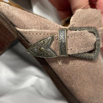 Minnetonka Billie Mules Leather Western Brown Size 7 1/2 NWOB Photo 6