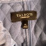 Talbots Womens Quilted Vest Size XL Teal Warm Cozy Chore Comfy Photo 5