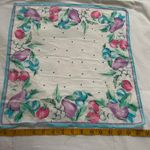 Blue boarder fruits print bandana 0819 White Photo 3