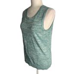 Christopher & Banks Christopher Banks Knit Sweater Vest Tank S Marled Green Sleeveless Scoop Neck Photo 2
