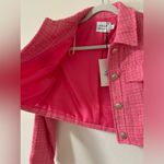 Hello Molly NWOT  pink tweed set - S Photo 3