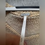Free People  Tan Cropped Sweater Size Small Photo 5
