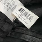 BCBGMAXAZRIA  Faux Leather Paperbag-waist Shorts In Black Size‎ XS Buttery Soft Photo 8