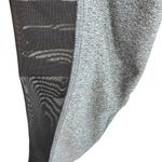 X By Gottex NWOT Gray Mid Mise Cropped Black Mesh Skinny Leggings Size M Photo 2