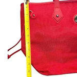 NEW no tags Joy Mangano | Reusable Bag | Purse Tote Bag | Red | Photo 4
