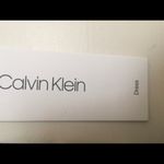 Calvin Klein short sleeve T-shirt dress dark blue with white stripes, size small Photo 5