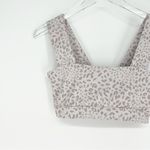 All Fenix Animal Print Bandeau Sports Bra M Grey Gray Size M Photo 3