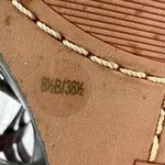 Vince Camuto Gladiator Wedge Sandals Gun Metal Embellished Size 8.5B Strappy Photo 5