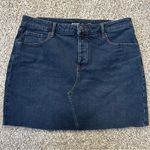 Old Navy  High Rise Slim Pockets Jean Denim Mini Skirt 14 Photo 0