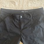 prAna ‎ Monarch Pants Black Convertible HIking Pants Travel Size 14 Mint Contion Photo 10