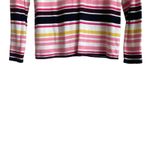 Talbots Tee Women Top MP Multicolor Stripe Lightweight Cotton Preppy Beachy Photo 4