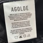 AGOLDE  Sophie Mid Rise Skinny Ankle gray distress black Jeans size 27 Photo 9