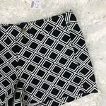 J.Crew  NWT Black and White Geometric Print Shorts Photo 1