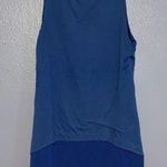 AB Studio blue sleeveless tank top blouse Photo 1