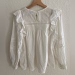 Madewell  Full-Sleeve Pintuck Ruffle Top Photo 1