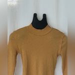 We The Free NWT Free People  100% Cotton Open Back Long Sleeve Top Orange-Yellow Photo 3