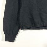 LNA LPA Black Off The Shoulder Cardigan Sweater Photo 10