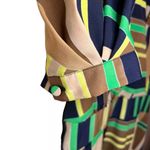 The Webster Miami for Target Dress Geometirc Cap Sleeve Retro Plus Size XL Green Photo 3