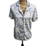Liz Claiborne  Womens‎ Pajama Set Size M Floral Short Sleeve Sleepwear Loungewear Photo 1