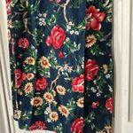 Talbots Vintage  floral maxi-pencil 100% cotton skirt - Size 10 Photo 2