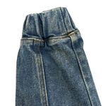 Forever 21 • Distressed Dark Wash Jogger Style High Rise Jeans Size 24 Photo 3