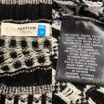 Anthropologie Sparrow Wool Black & White Serissa Soft Knit Sweater Skirt Size XS Photo 5