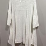 Twenty X white waffle knit fun, casual swing dress asymmetrical Size M Photo 1