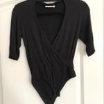 Nordstrom Black Deep V Bodysuit Photo 0