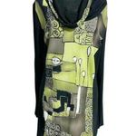 Joseph Ribkoff  Size 14  Top Blouse Long Sleeve Tunic Dress Abstract Art to Wear Photo 0