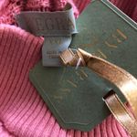 NWT Ryegrass Crocheted Knit Sweater Turtle Neck Long Sleeve Coquette Pink XXL Photo 10