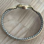 Bulova Ladies Watch Vintage 10K Gold Plated Stretch Bracelet Bezel Mechanical Photo 5