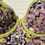 Cacique Colorful Yellow Purple Pink 38B Bra Lightly Lined Demi Longline Photo 1