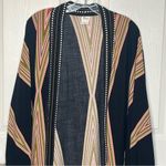 Swim Kimono Coverup Sz L Geometric Print Boho Size L Photo 1