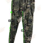 American Eagle 002-008  Extreme Flex‎ Ankle Pants Size XS Camo WomenStretch 28x28 Photo 3