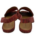Lucky Brand  Georgeta Suede Flat Sandal - Tandori - 8.5 Photo 4