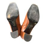 Valentino Garavani VALENTINO Knee High Leather Buckle Boots Brown Sz 40 (US 10) Photo 4