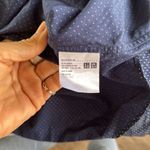 Uniqlo  Dark Blue Polka Dot Shirt size large Photo 5