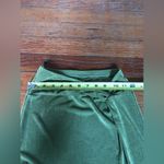 SheIn  || Two Piece Set Solid Green Strappy Top High Slit Skirt SZ Small Photo 12