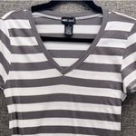 Wet Seal Y2K Vintage Top Gray White‎ XL Photo 3