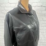 Stoosh Women's Black Poly Jacket Size XL (C8) Photo 5