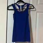 Lululemon  | Tank Top Bra Shirt Size 6 Blue Photo 1