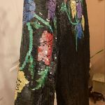 Laurence Kazar 100% SILK AND FULL SEQUIN AND BEADED DRESS SIZE M Photo 3