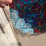 Victoria's Secret Gold Label Satin Set Robe Floral Trim Kimono & Slip Vintage Photo 7