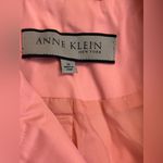Anne Klein pink double breasted rain jacket Photo 3