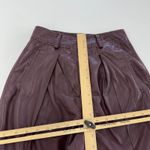 BLANK NYC Pants Women 25 Brown Shake Faux Leather High Rise Ankle Photo 7