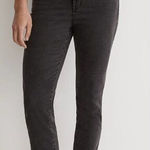 Madewell NEW Petite Stovepipe Jeans in Banberry Wash: Raw-Hem, P28 Photo 0