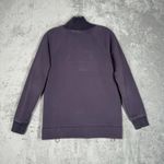 Athleta Shirt Womens XS Purple Cozy Karma Side Zip Sweatshirt Casual Athleisure Photo 2