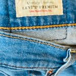 Levi's Levi’s Blue Denim High Rise Wedgie Skinny Jeans Curvy Button Fly Size 16 W Photo 12